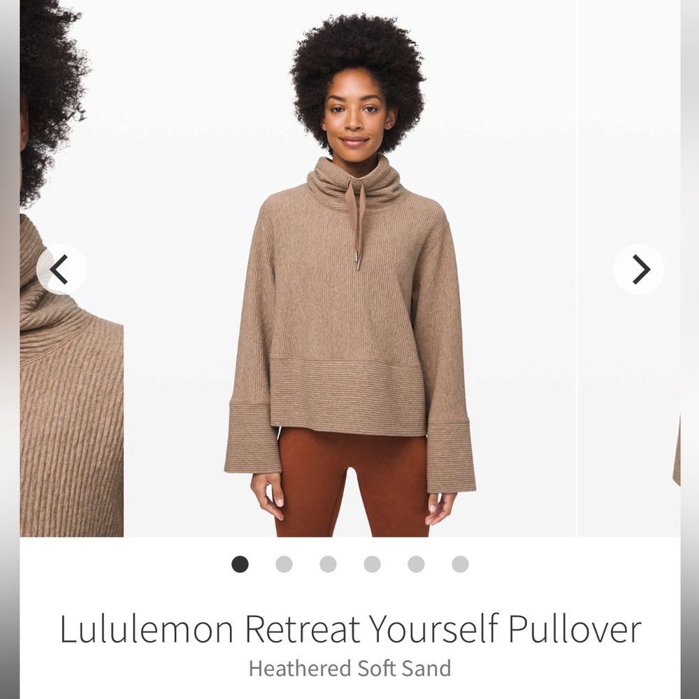 Lululemon retreat yourself pullover
